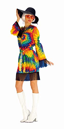 Andrea Moden - Kostüm Hippie-Kleid, Damen, Hippie, Retro, 70er, Mottoparty, Karneval